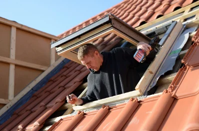 Pose de fenêtres de toit Velux à Buisse